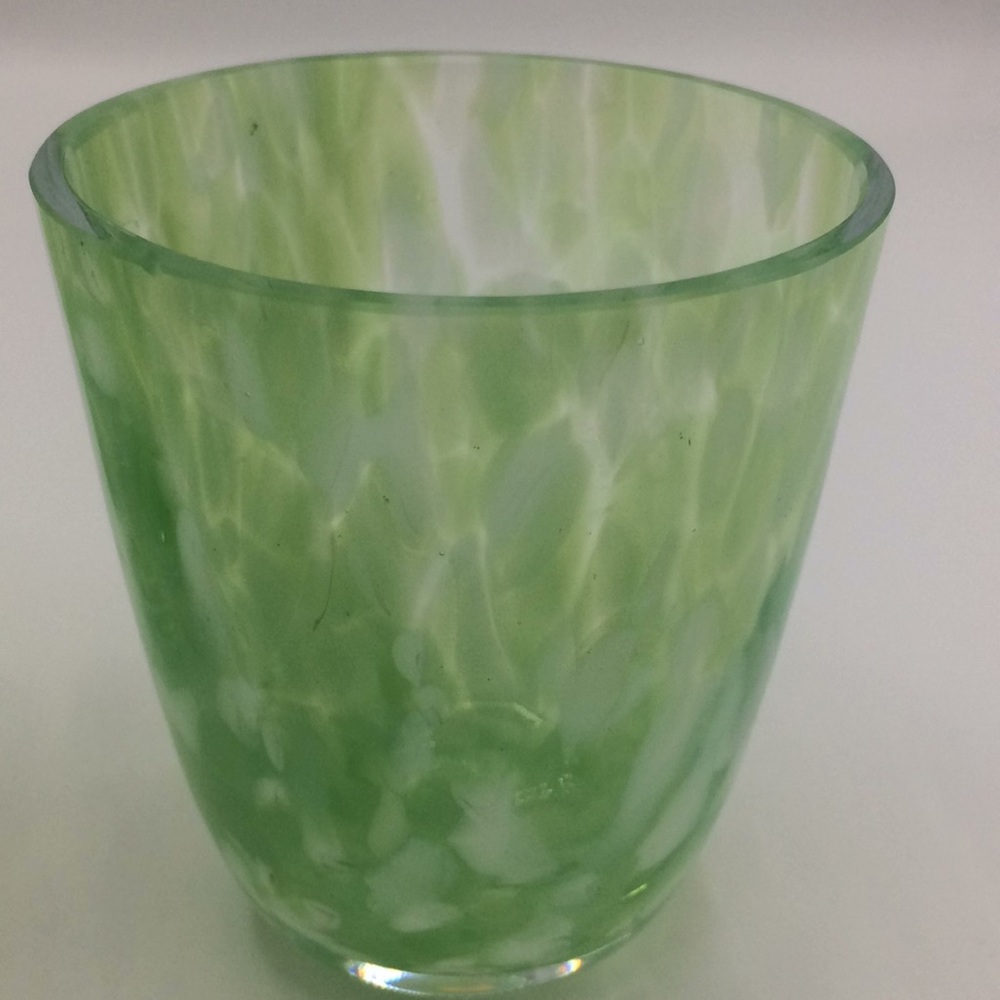 Beautiful Murano blown by hand 2 glasses - Picture 5 of 6
